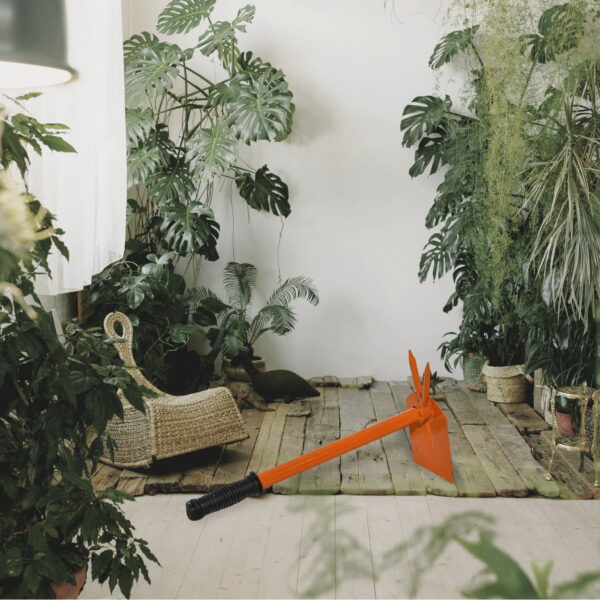 2-in-1 Hand Hoe and Cultivator Fork