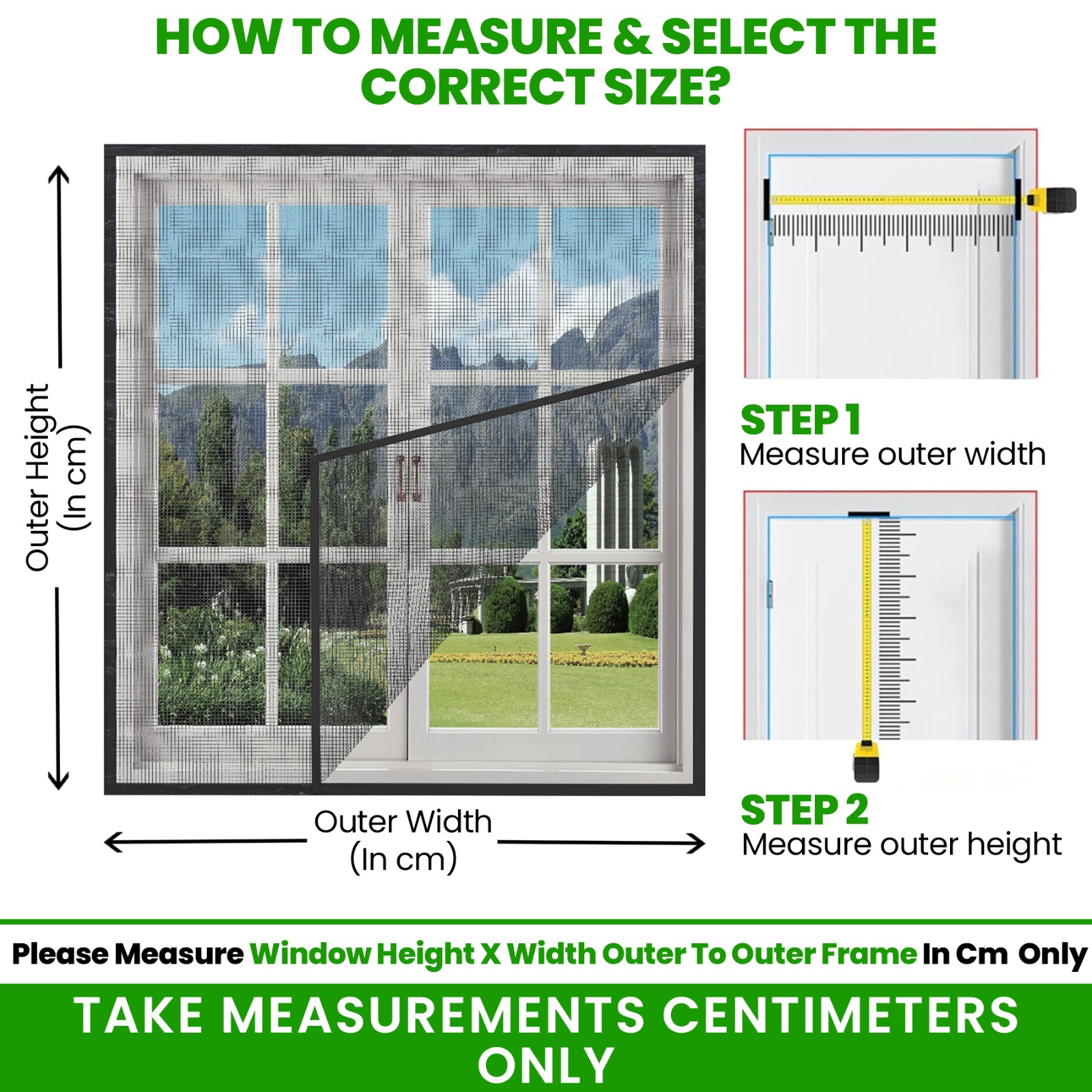 how tak emeasurements